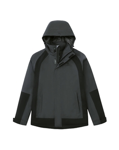 Верблюжья куртка унисекс для отдыха на открытом воздухе, Теплый белый/темно-синий Camel