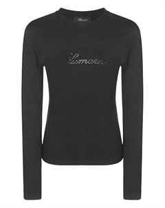 Футболка с логотипом, черный Blumarine