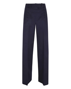 Брюки с пуговицами, синий Ermanno scervino