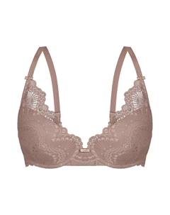 Футболка-бюстгальтер TEMPTING NETTING, Dark beige Sassa