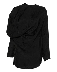 Драпированная блузка, черный Uma wang
