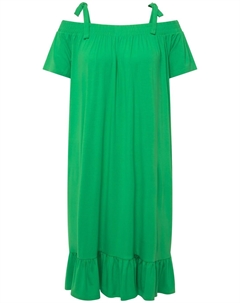 Миди платье, Grass green Ulla popken