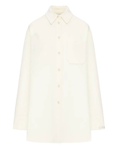 Шерстяная рубашка, нейтральный Sportmax