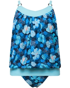 Купальник, Turquoise/Royal blue Ulla popken