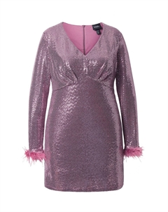 Коктейльное платье, Pink/Rose Ulla popken