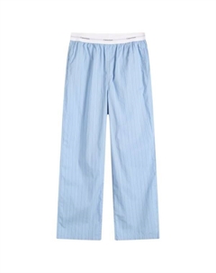 Пижамные брюки из хлопкового поплина, Trail Stripe Frozen Fjord Calvin klein