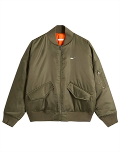 Двусторонняя куртка-бомбер, Olive, Orange & Sail Nike