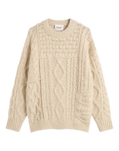 Свитер Étoile deotille косой вязки, бежевый Isabel marant