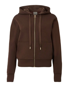 Худи с капюшоном на молнии, Dark brown Guess