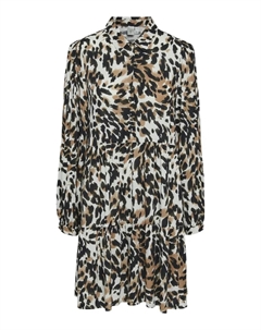 Платье-рубашка "YASALIRA LS SHIRT DRESS S. NOOS", с воланом, черный Y.a.s