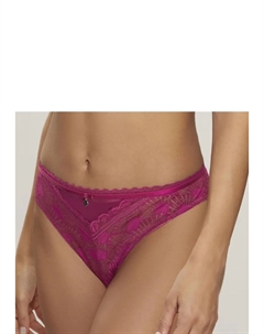 Трусики-стринги "Adèle" из непрозрачного графичного кружева, цвет Beere S.oliver