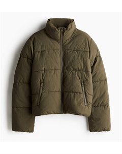 Куртка Nylon puffer, зеленый H&m