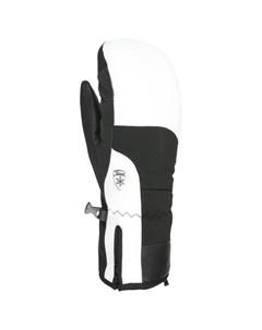 Варежки женские Ирис черные белые - 6.5 Level