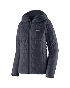 Толстовка Nano Puff Hoodie - женская, Smolder Blue Patagonia