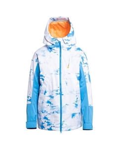 Куртка Chloe Kim - женская, Azure Blue Clouds Roxy