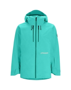 Куртка Jagged Shell - мужская, Teal Green Spyder