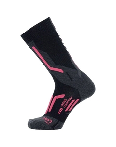 Носки для беговых лыж, 2 дюйма, черно-розовые - 35-36 Uyn