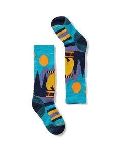 Лыжные носки с подушкой Sleigh Bear, детские, без рецепта, Capri Smartwool