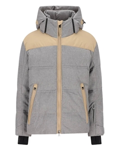 Панельная лыжная куртка с капюшоном Wali-D, серый Bogner