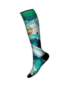 Носки Zero Amplification Ski Day OTC, Capri Smartwool