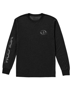 Футболка Divided Tech с длинным рукавом, Black Volcom