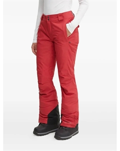 Лыжные брюки с молниями и логотипом, красный Columbia