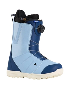 Широкие ботинки для сноуборда Moto boa 2025, Nighfall/Dusty Blue Burton