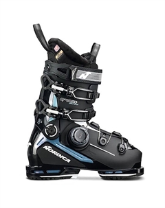 Горнолыжные ботинки Speedmachine 3 boa 95 w - женские, 2026, Black / Light Blue / White Nordica