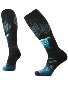 Горнолыжные носки Alpine Auroras с полной амортизацией, женские, Black Smartwool