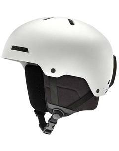 Круглый контурный шлем родео, Matte White Smith