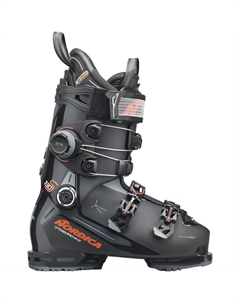 Горнолыжные ботинки Speedmachine 3 130 s boa cuff 2026, Black/Anthracite/Red Nordica