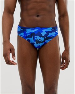 Синие трусы с камуфляжным принтом NESS9100 489 Nike swimming