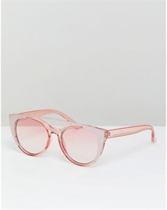 Розовые солнцезащитные очки кошачий глаз Jeepers peepers