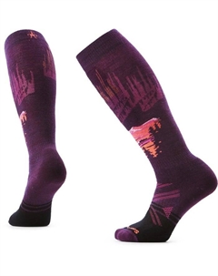 Горнолыжные носки Alpine Auroras с полной амортизацией, женские, Purple Iris Smartwool