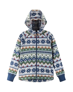 Толстовка с капюшоном из северного флиса - детская, Green Clay Reima