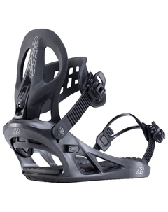 Крепления для сноуборда черные - м K2