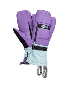 Варежки Shaka Gore-Tex, Glacier/Cyber Purple Oyuki