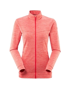 Флисовая кофта-трансформер с застежкой-молнией, ярко-розовая, размер xs Lafuma