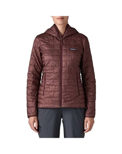 Толстовка Nano Puff Hoodie - женская, Dark Ruby Patagonia