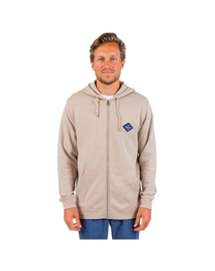 Толстовка aloha hotel zip thru hood taupe - s Rip curl