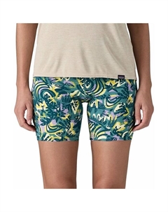 Шорты Nether liner - женские, Wild Botanist: Wetland Blue Patagonia