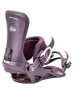 Крепления для сноуборда Poison - женские, 2025, Deep Purple Nitro