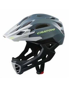 Велосипедный шлем C-Maniac downhill, серый Cratoni