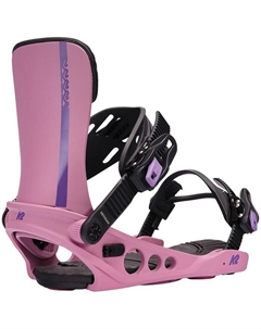Крепления для сноуборда Meridian - женские, Pink K2