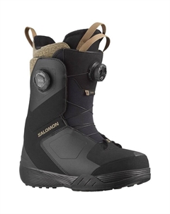 Ботинки для сноуборда Kiana Dual Boa - женские, Black Salomon