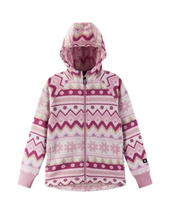 Толстовка с капюшоном из северного флиса - детская, Grey Pink Reima