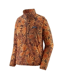 Женский свитер Houdini Stash с застежкой-молнией 1/2, Sun Wave/Vivid Apricot Patagonia