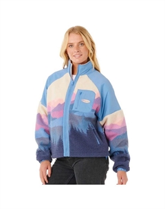 Флисовая куртка Oceanic Anti Series с застежкой-молнией Polar Multico - S Rip curl