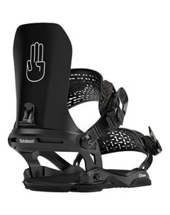 Крепления для сноуборда Chaos asymwrap, Black Bataleon