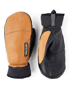 Армейские кожаные варежки из шерсти и махровой ткани, Cork Hestra